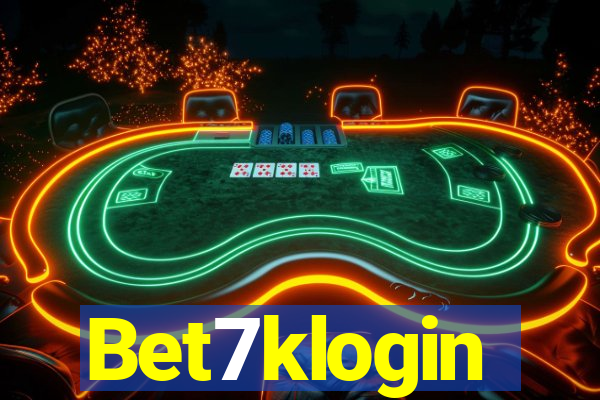 Bet7klogin