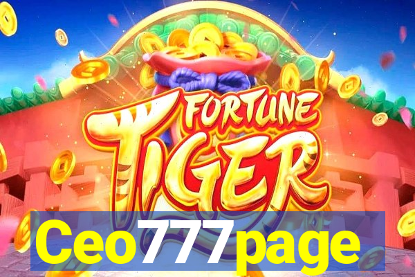 Ceo777page