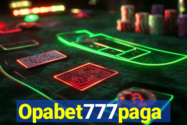 Opabet777paga