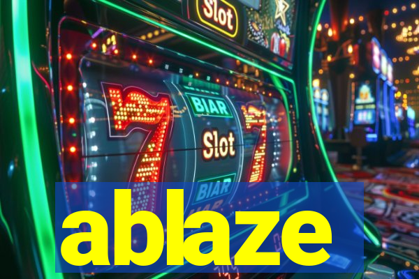 ablaze