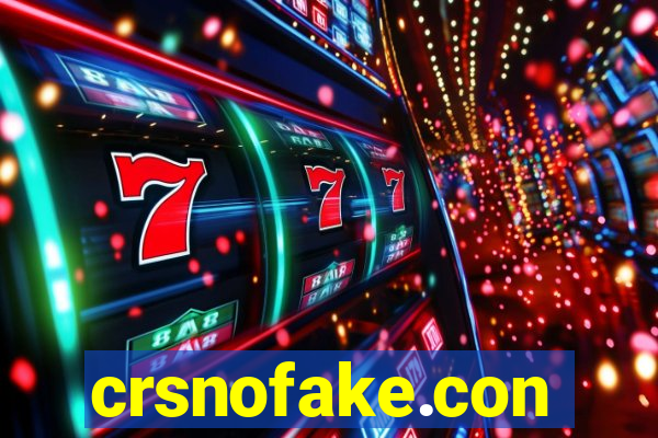 crsnofake.con